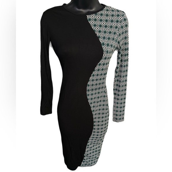 CLUB L Long-sleeved Bodycon Midi Dress NWOT - Picture 3 of 10